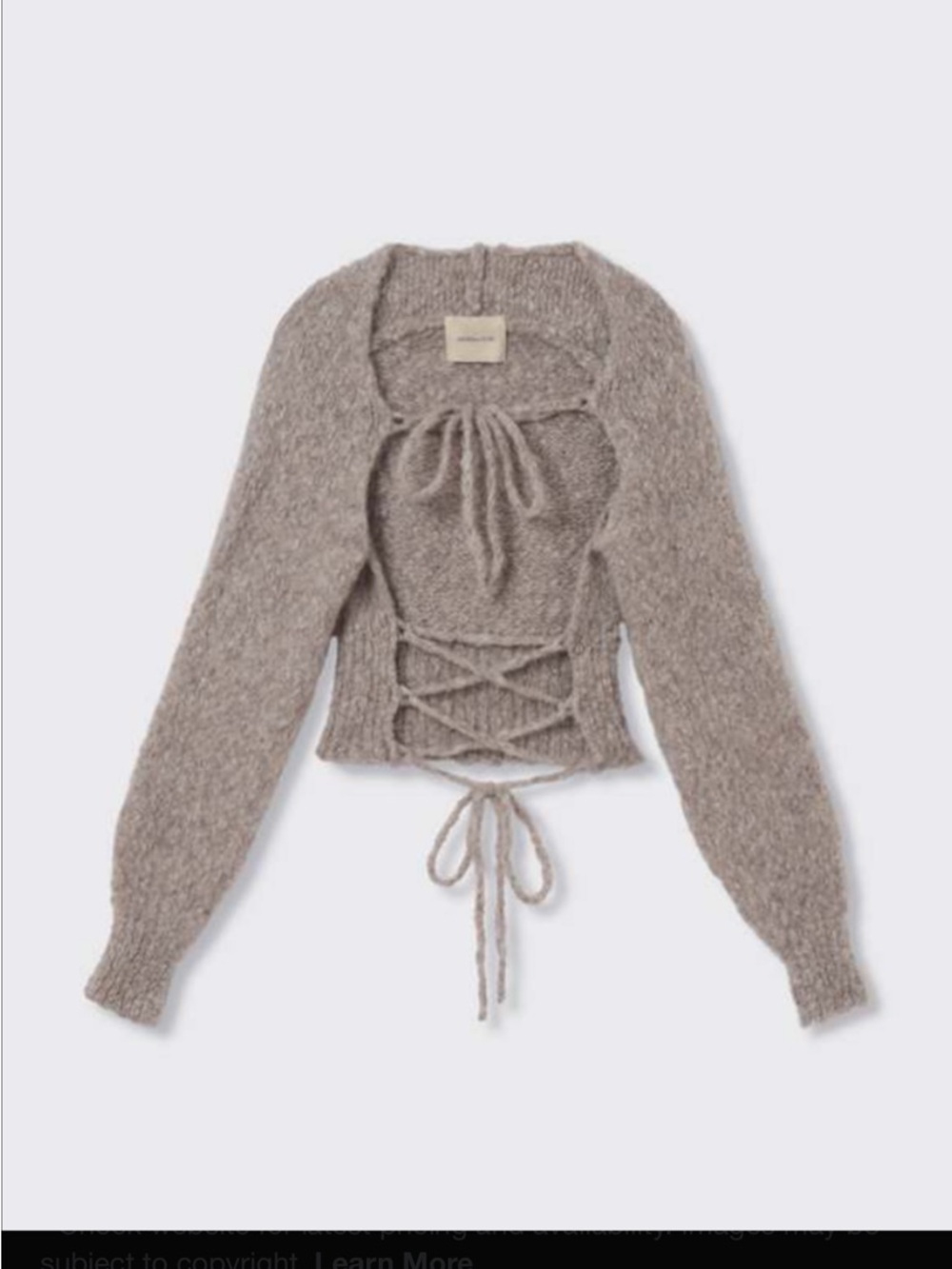 PALOMA WOOL reversible Sweater - Dark Charcoal - Picture 4 of 6